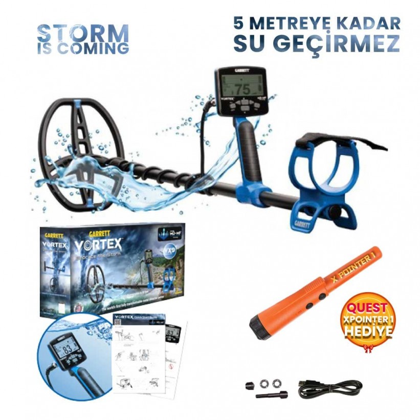 Garrett Dedektör Vortex VX9 Dedektör
