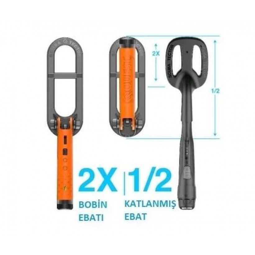 Scuba Tector PRO Su Altı Dedektörü&Sahil Arama Dedektörü - Arama Kollu Scuba Tector PRO Su Altı Dedektörü&Sahil Arama Dedektörü - Arama Kollu