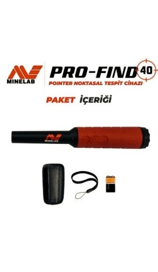 Minelab Dedektör Pro Find 40 Pointer