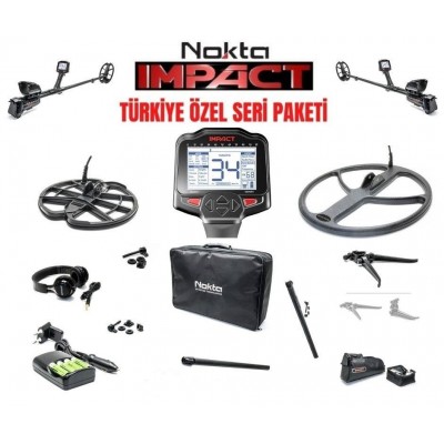 nokta İmpact Pro Dedektör Özel Paket