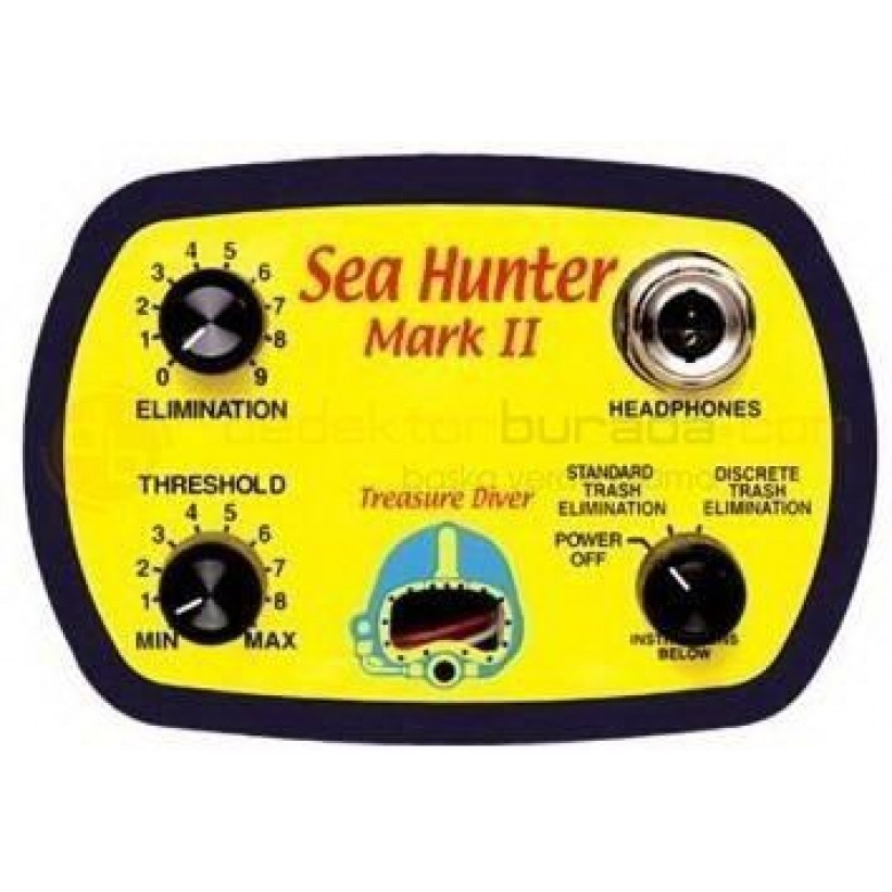 Garret Sea Hunter Mark II Su Altı Dedektörü&Sahil Arama Dedektörü