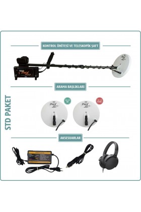 PMX GOLD STANDART PAKET PULSE SİSTEM DEFİNE VE TEK PARA DEDEKTÖRÜ