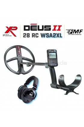 Xp Deus 2 Dedektör - 28cm FMF Başlık, Ana Kontrol Ünitesi, WSA2XL Kulaklık