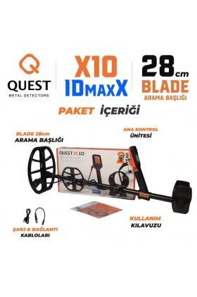 Quest x10 IDmaxx Dedektör